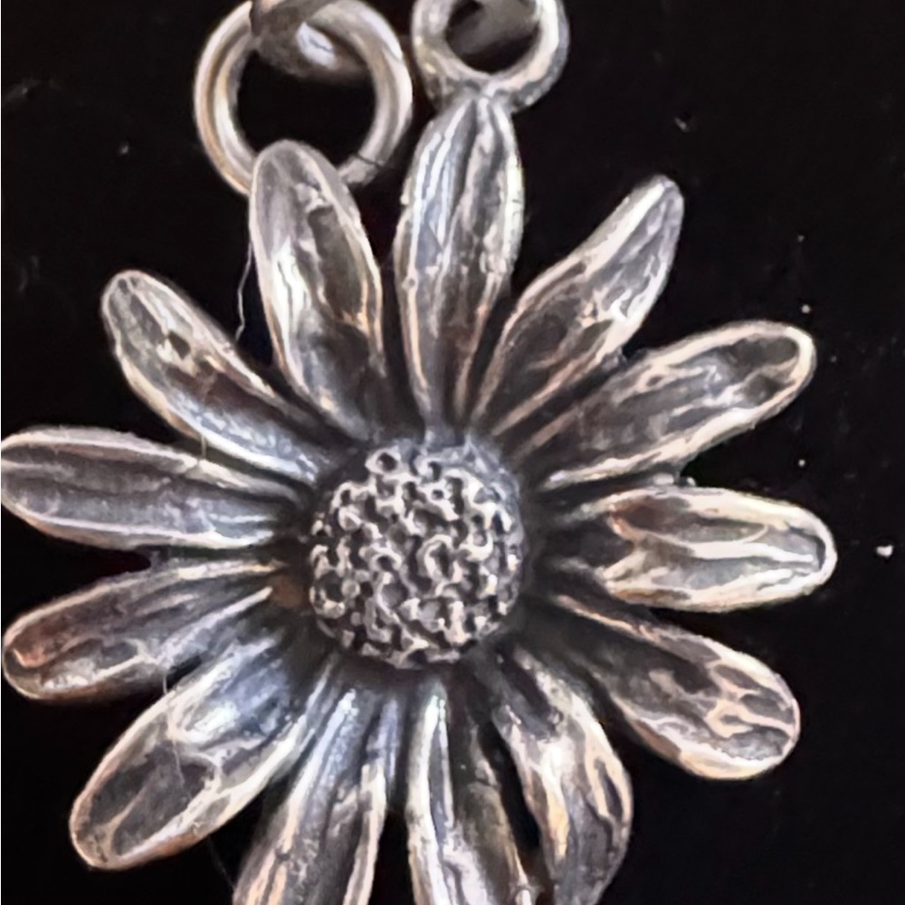 Silver Flower Pendant